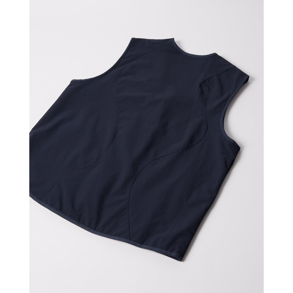 BY PARRA WIGGLE STONES VEST BLUE