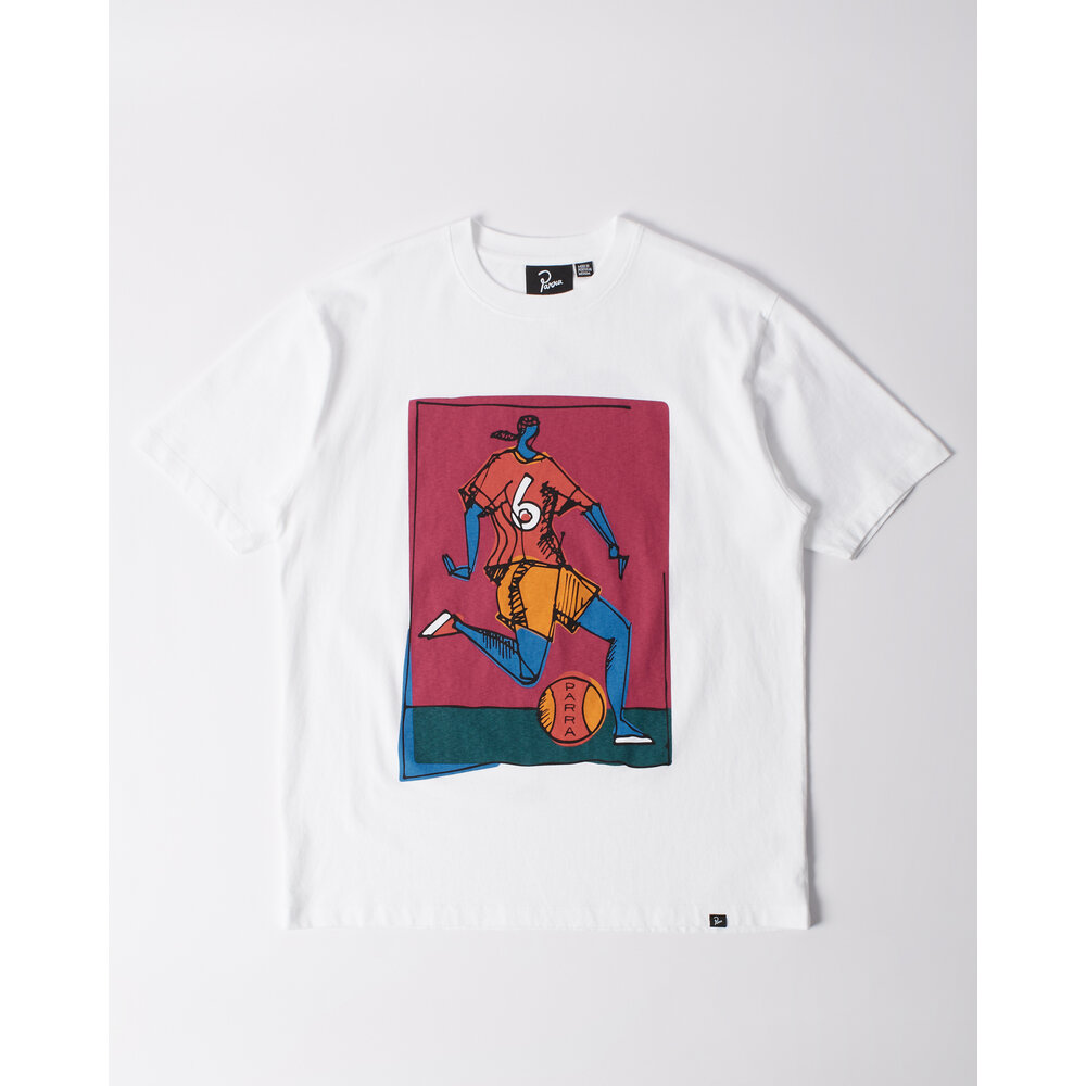 BY PARRA KICKED AROUND T-SHIRT WHITE