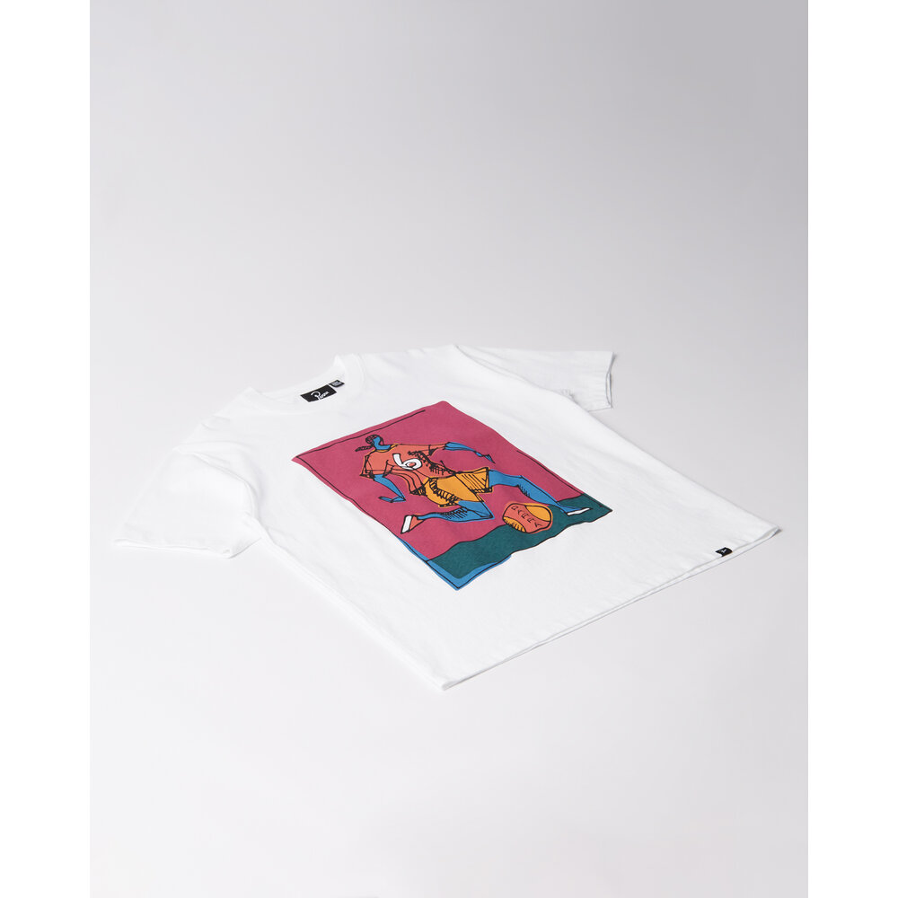 BY PARRA KICKED AROUND T-SHIRT WHITE