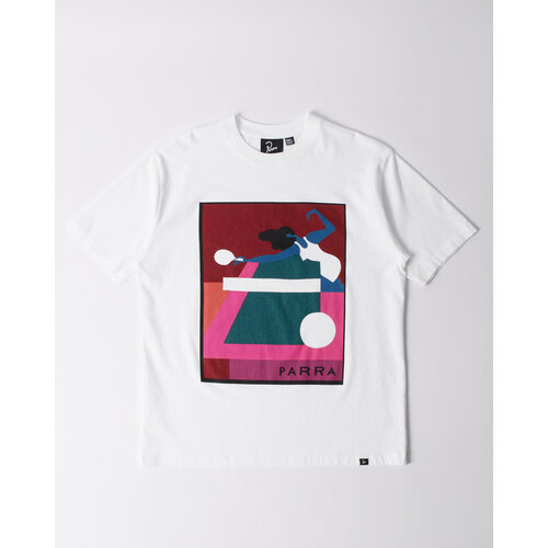 BY PARRA PING PONGED T-SHIRT WHITE