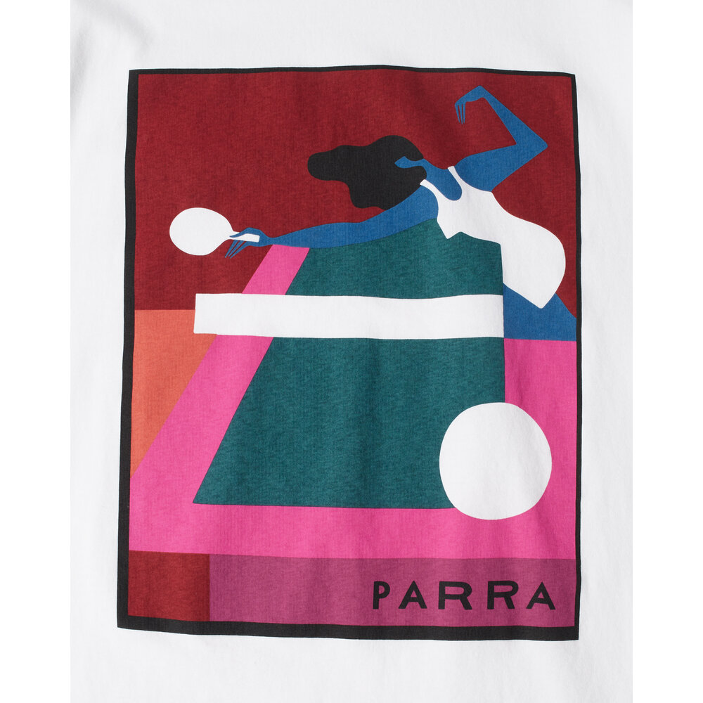 BY PARRA PING PONGED T-SHIRT WHITE