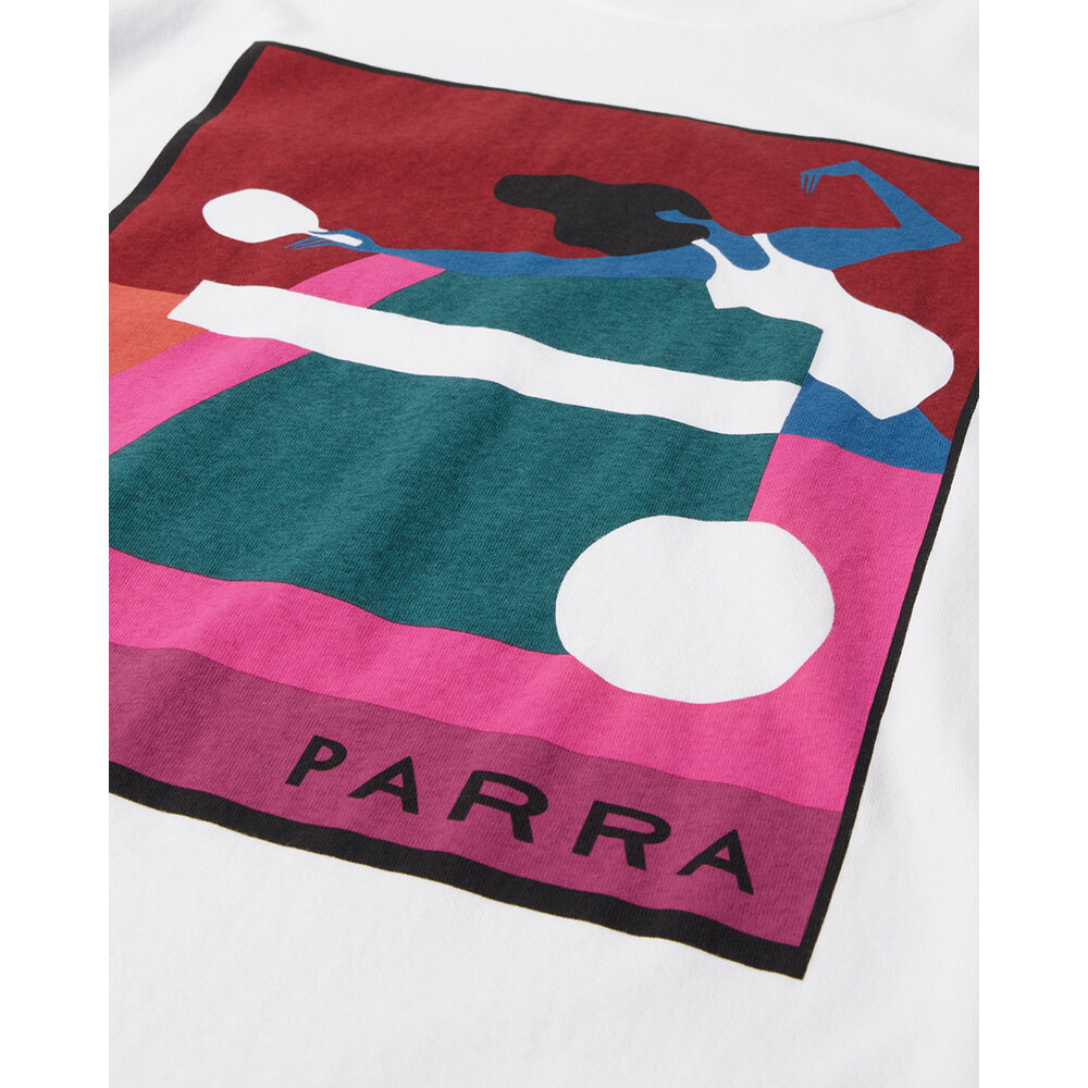BY PARRA PING PONGED T-SHIRT WHITE