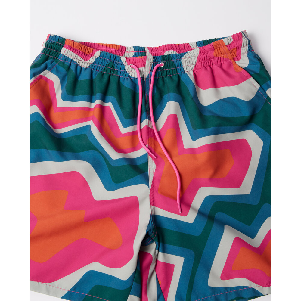 BY PARRA GEM STONES SWIM SHORTS PINK