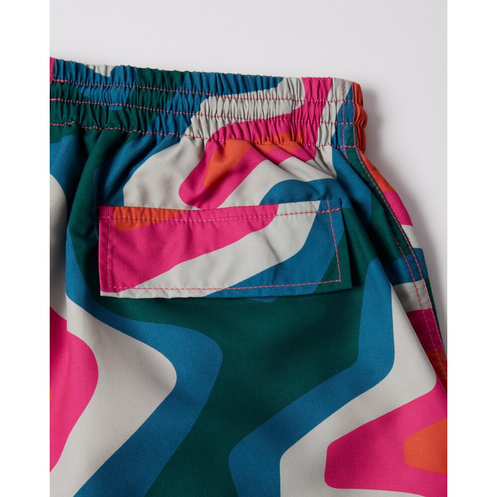BY PARRA GEM STONES SWIM SHORTS PINK