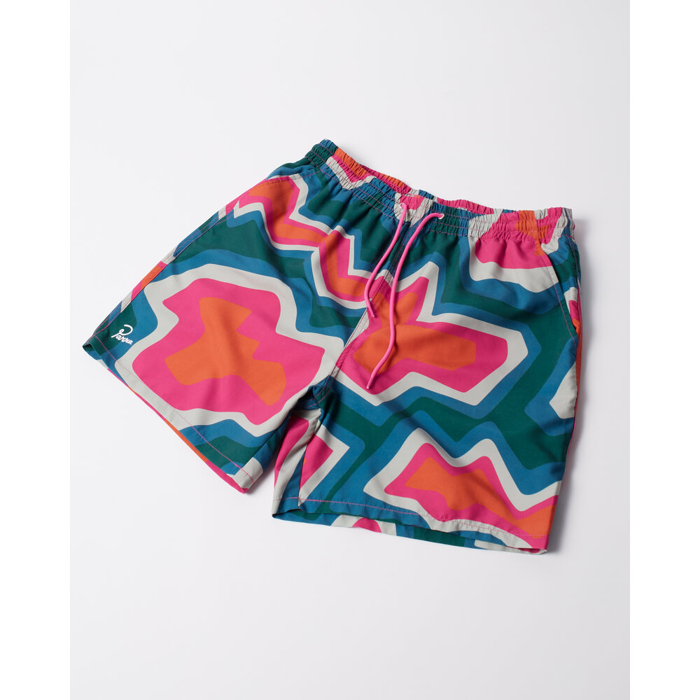 BY PARRA GEM STONES SWIM SHORTS PINK