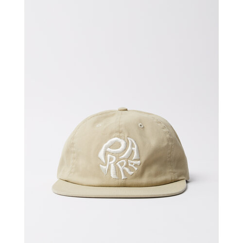 BY PARRA 1976 LOGO 6 PANEL HAT BEIGE