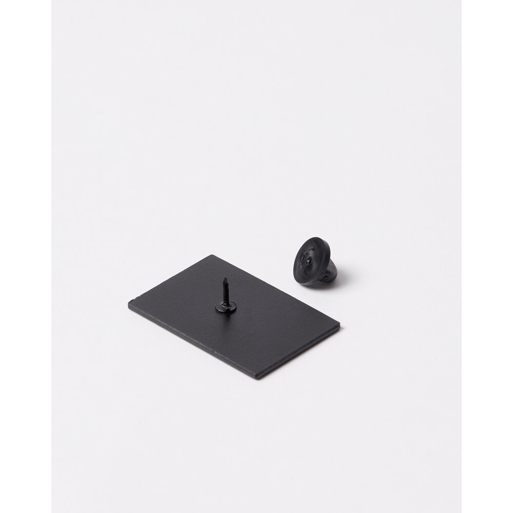 BY PARRA HANDS OF TIME ENAMEL PIN