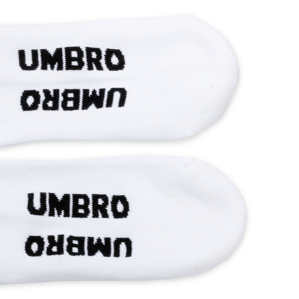 WOEI X UMBRO SOCKS ‘WHITE BLACK’ (WOEI EXCLUSIVE)