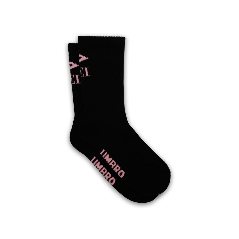 WOEI X UMBRO SOCKS ‘BLACK PINK’ (WOEI EXCLUSIVE)