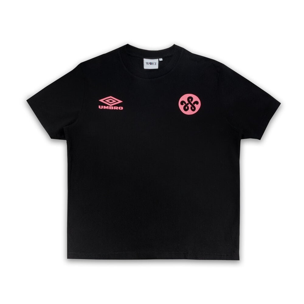 WOEI X UMBRO T-SHIRT ‘BLACK’ (WOEI EXCLUSIVE)