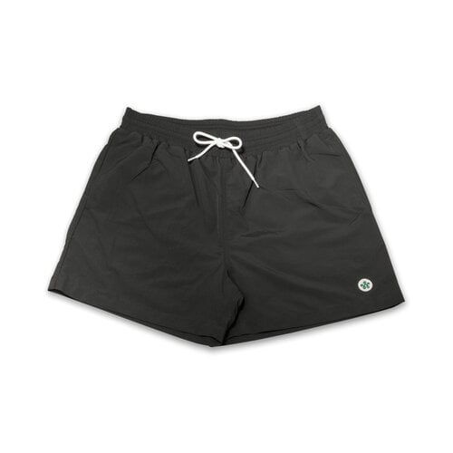 WOEI PATCH SWIM SHORT ‘BLACK