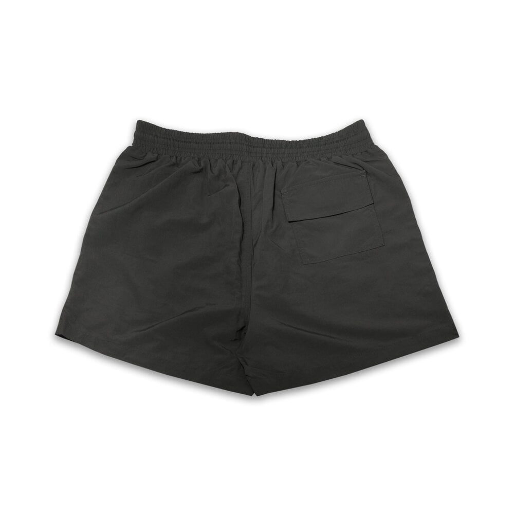 WOEI PATCH SWIM SHORT ‘BLACK
