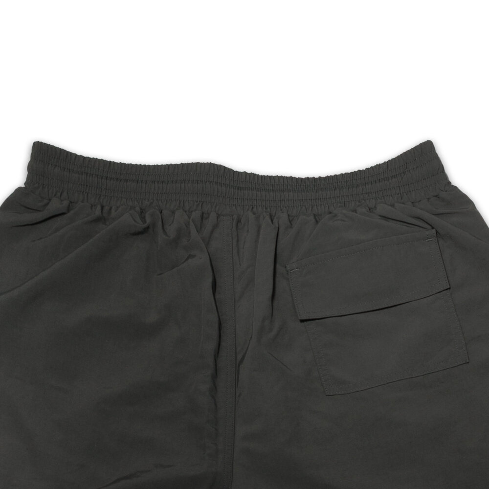WOEI PATCH SWIM SHORT ‘BLACK