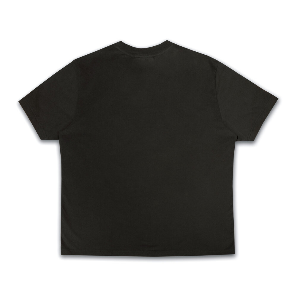WOEI PATCH PIRATE BLACK TEE