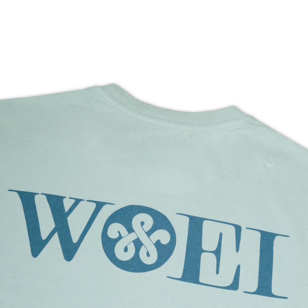 WOEI DOOR LOGO 2.0 TOURMALINE TEE