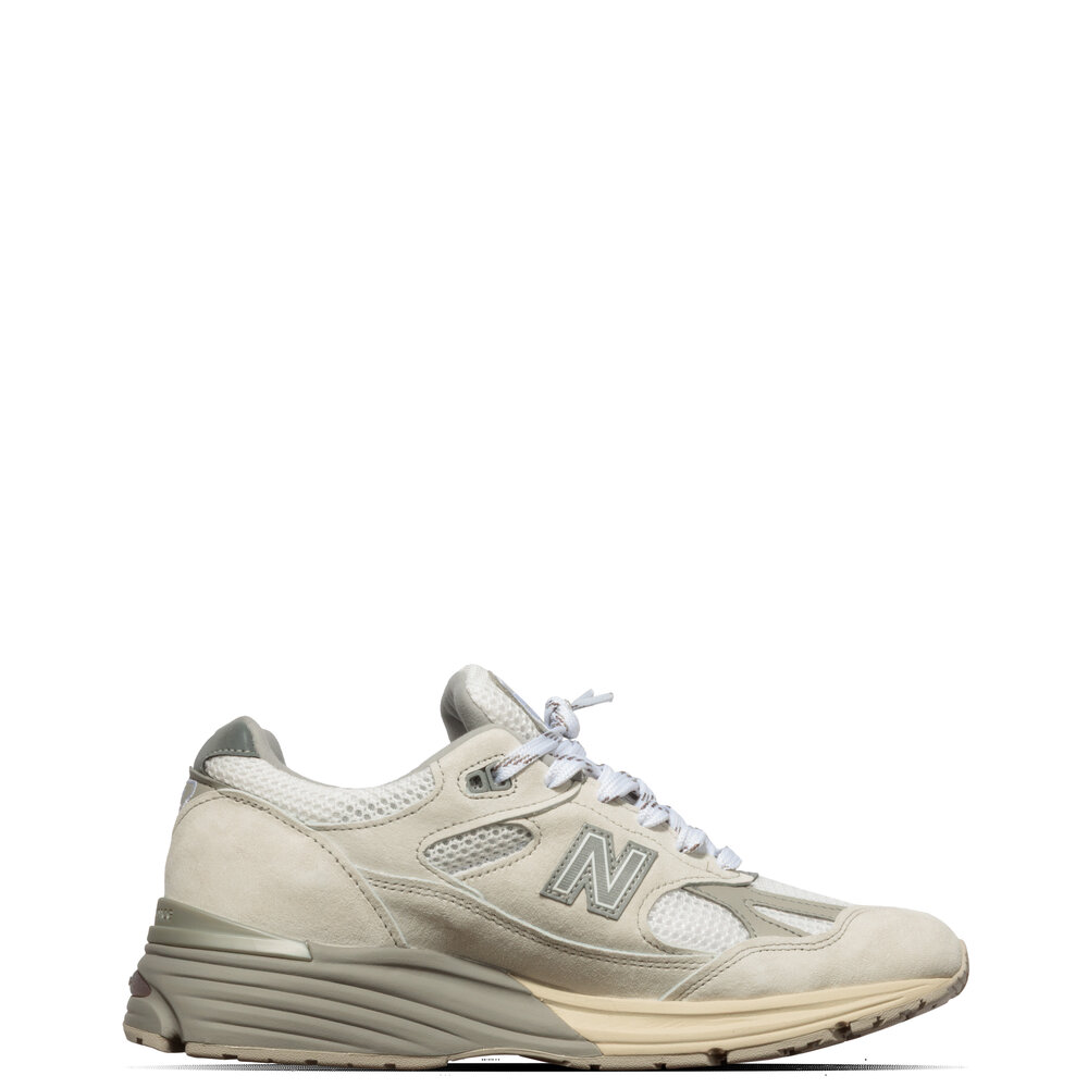 NEW BALANCE 991 V2 'WIND CHIME BRILLIANT WHITE'