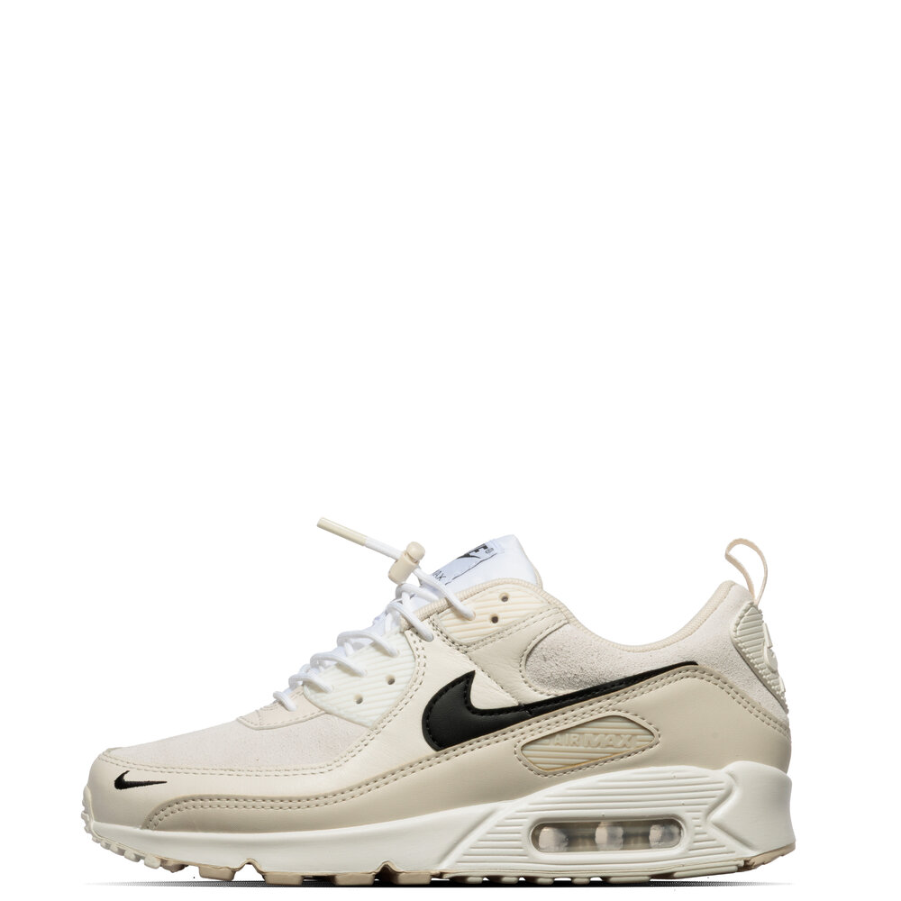 NIKE AIR MAX 90 ‘WHITE BLACK-LT OREWOOD BRN’