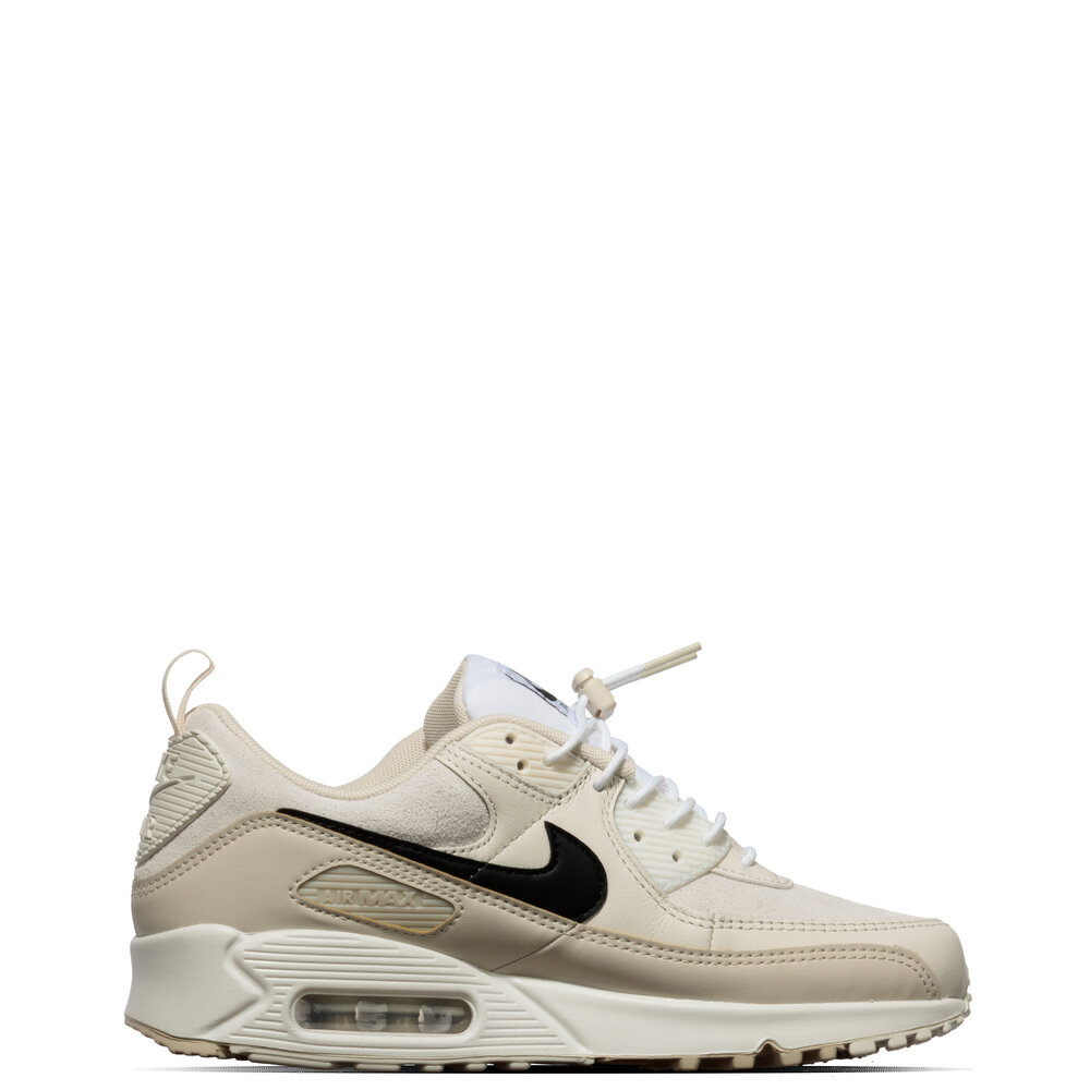 NIKE AIR MAX 90 ‘WHITE BLACK-LT OREWOOD BRN’
