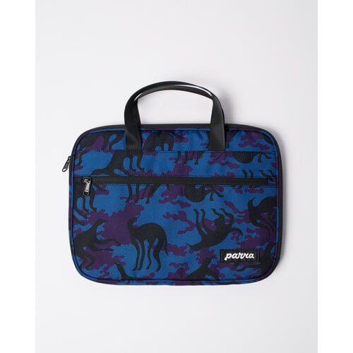 BY PARRA PURPLE CAMO BEAST LAPTOP SLEEVE BLUE LARGE