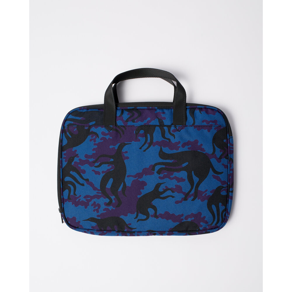 BY PARRA PURPLE CAMO BEAST LAPTOP SLEEVE BLUE MEDIUM
