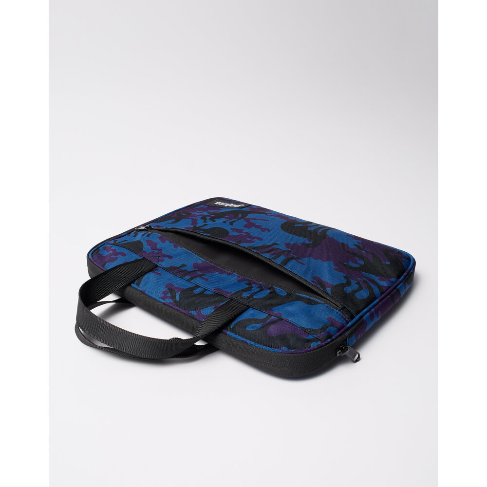 BY PARRA PURPLE CAMO BEAST LAPTOP SLEEVE BLUE MEDIUM