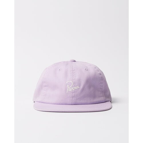 BY PARRA SIGNATURE 6 PANEL HAT PURPLE