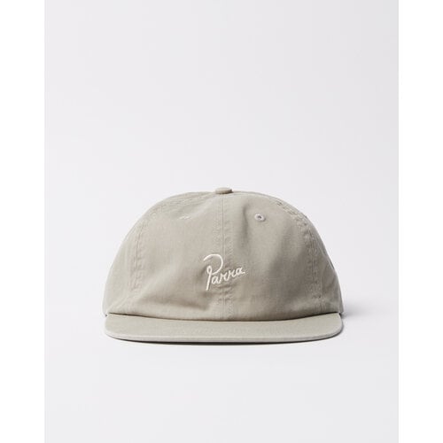 BY PARRA SIGNATURE 6 PANEL HAT GREY