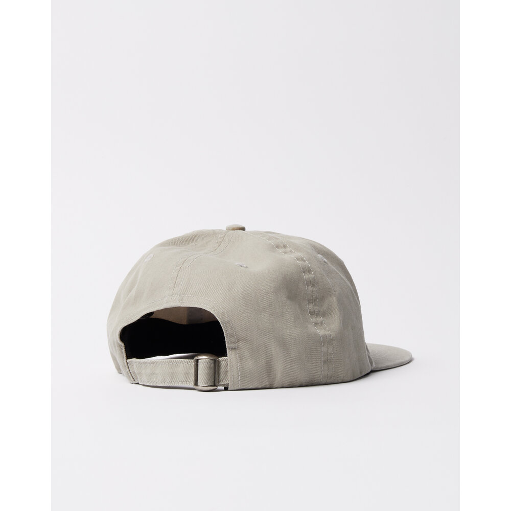 BY PARRA SIGNATURE 6 PANEL HAT GREY