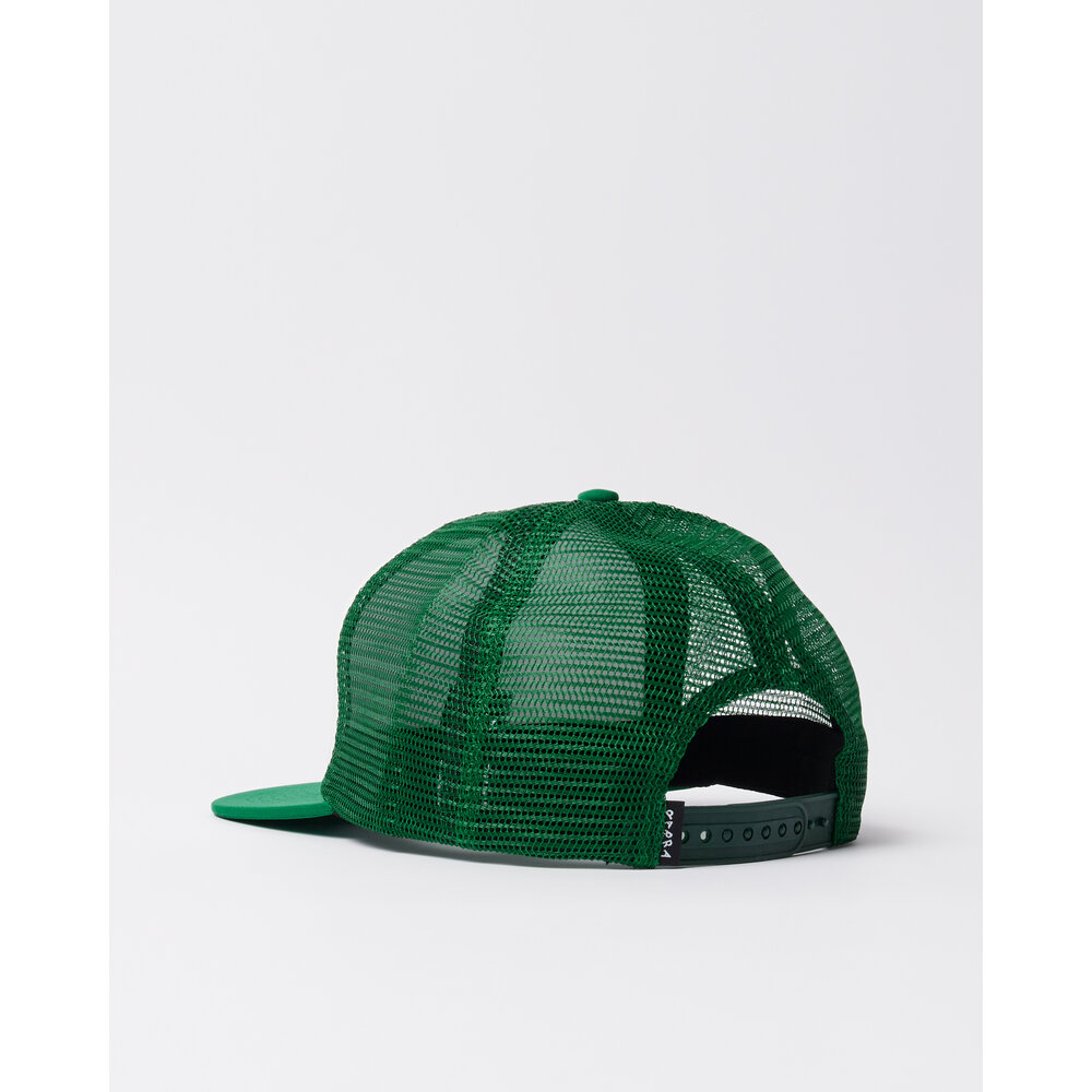 BY PARRA MOTO SERVICE 5 PANEL HAT GREEN