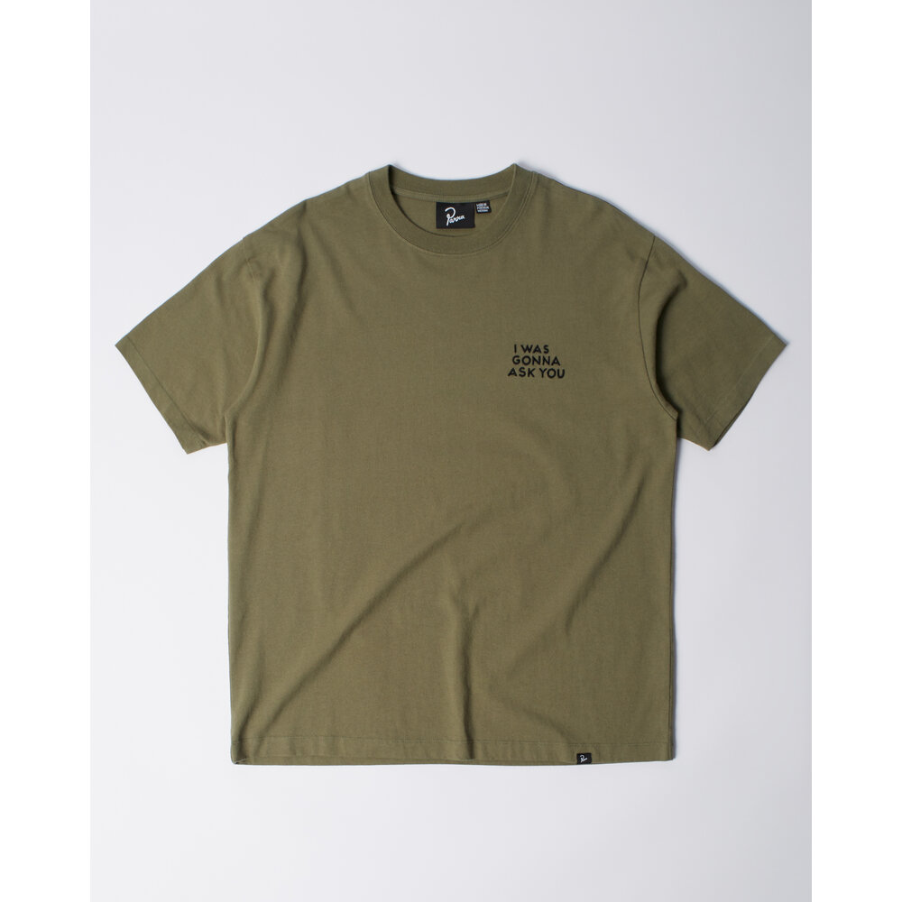 BY PARRA WAITING FOR YOU T-SHIRT GREEN
