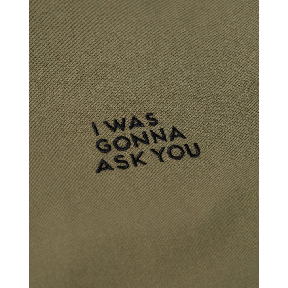 BY PARRA WAITING FOR YOU T-SHIRT GREEN