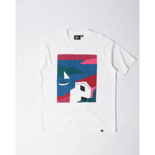 BY PARRA NO VACATION T-SHIRT WHITE
