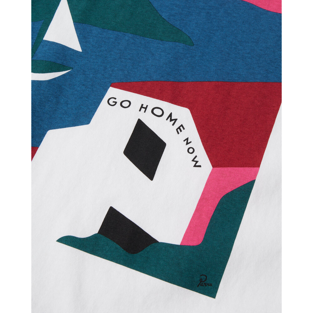 BY PARRA NO VACATION T-SHIRT WHITE