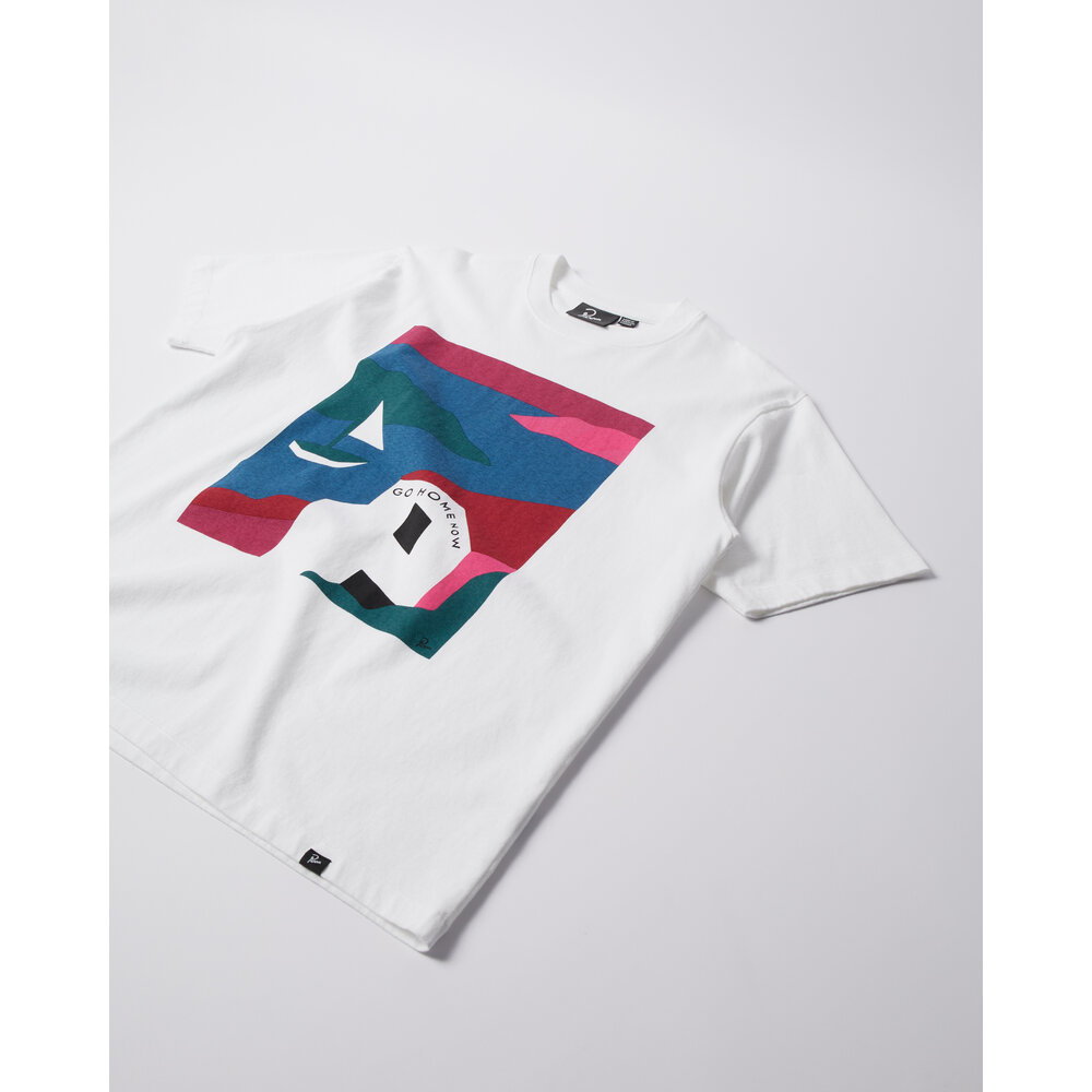 BY PARRA NO VACATION T-SHIRT WHITE