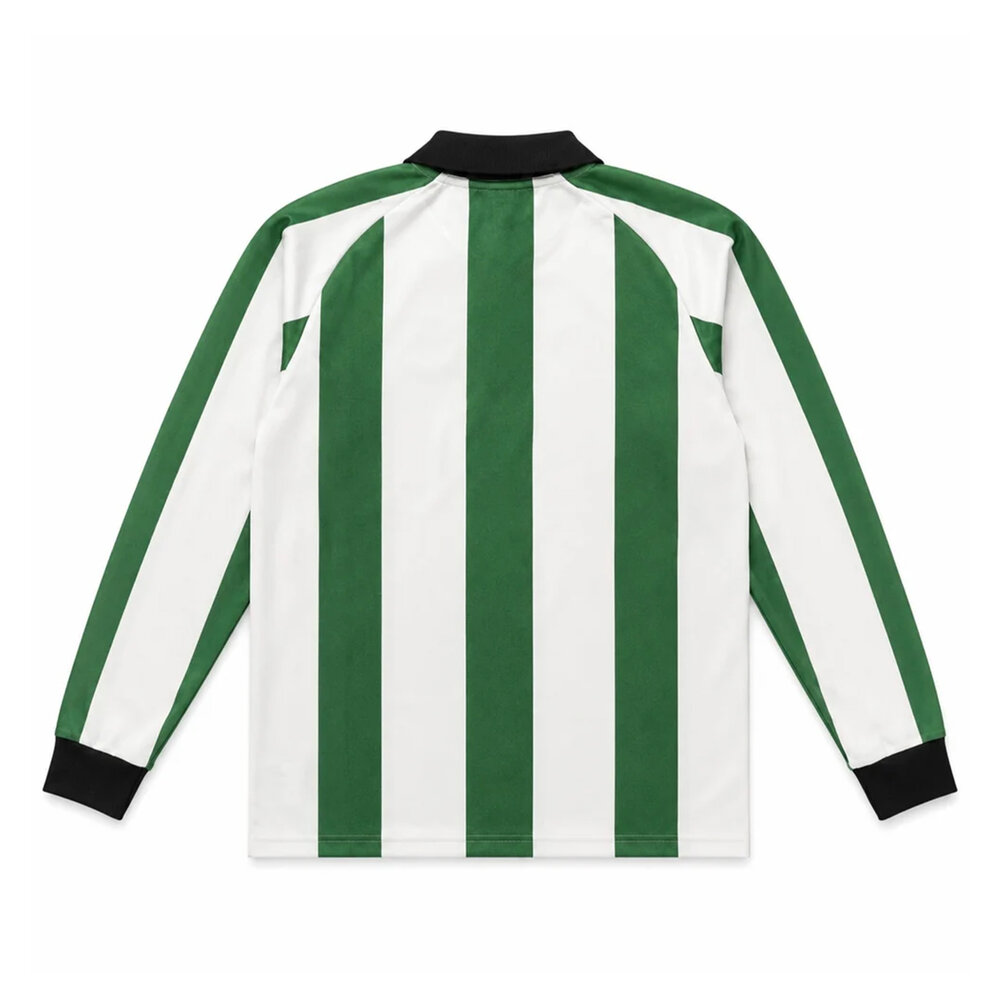 KAPPA KAPPA AUTHENTIC OVIBET LONGSLEEVE JERSEY ‘GREEN JACKET-WHITE NATURAL-BLACK’ KAPPA AUTHENTIC OVIBET LONGSLEEVE JERSEY ‘GREEN JACKET-WHITE NATURAL-BLACK’