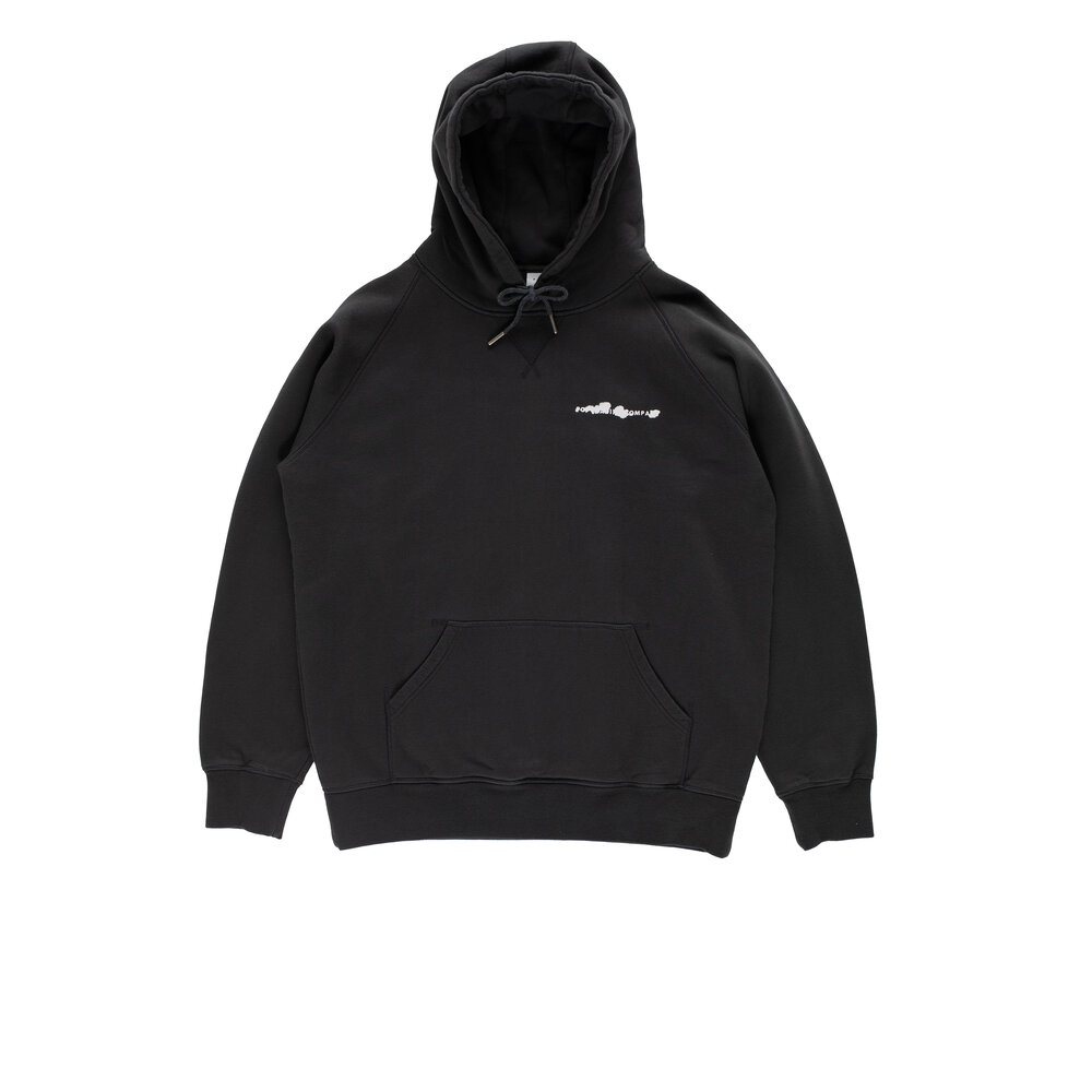 POP TRADING COMPANY POP TRADING COMPANY BLOOD TEARS HOODED SWEAT ANTHRACITE POP TRADING COMPANY BLOOD TEARS HOODED SWEAT ANTHRACITE
