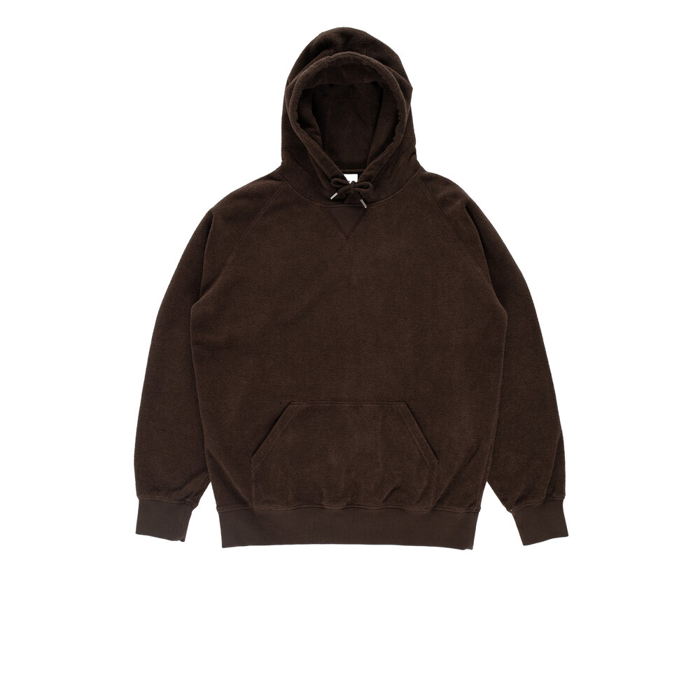 POP TRADING COMPANY POP TRADING COMPANY OUTLINES LOGO HOODED TERRY SWEAT DELICIOSO POP TRADING COMPANY OUTLINES LOGO HOODED TERRY SWEAT DELICIOSO