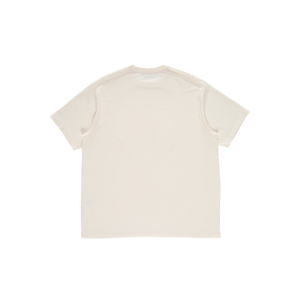 POP TRADING COMPANY TAILS T-SHIRT OFF WHITE