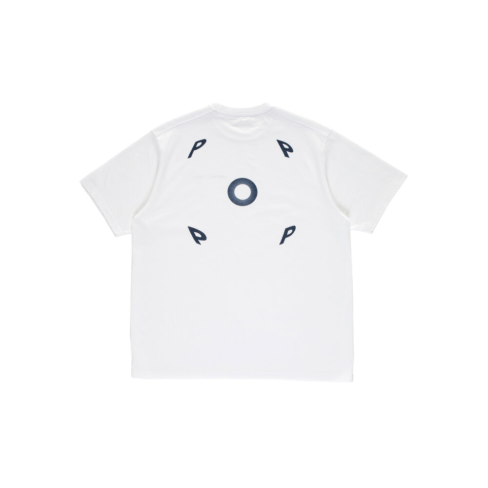 POP TRADING COMPANY FISH EYE T-SHIRT WHITE