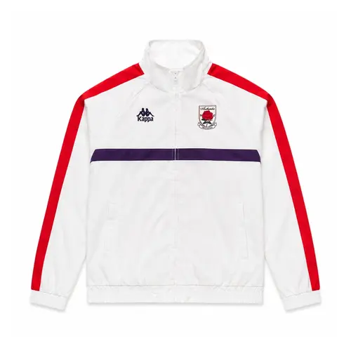 KAPPA JACKET AUTHENTIC OSADER ‘WHITE NATURAL-VIOLET ANIL’