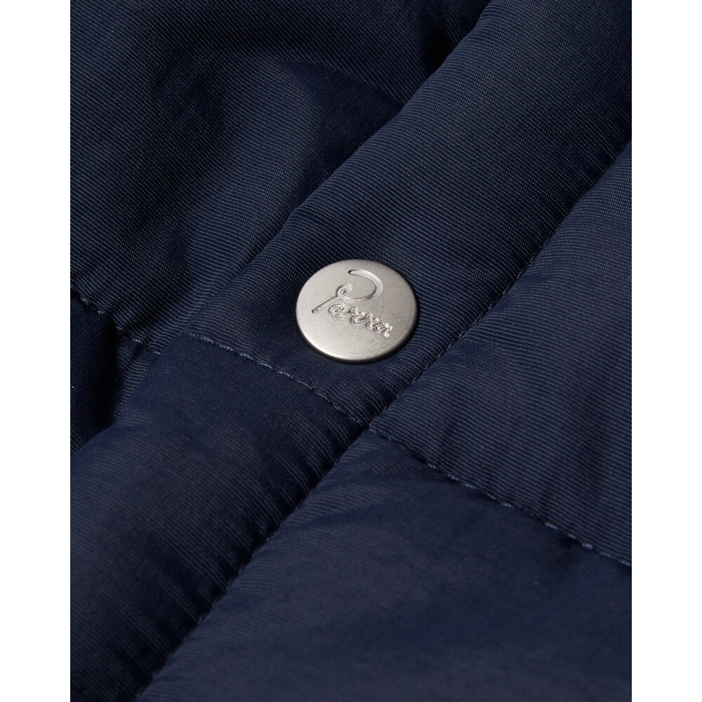 BY PARRA NEW SYSTEM PUFFER VEST NAVY BLUE
