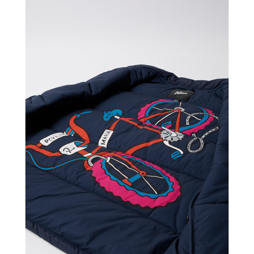 BY PARRA NEW SYSTEM PUFFER VEST NAVY BLUE
