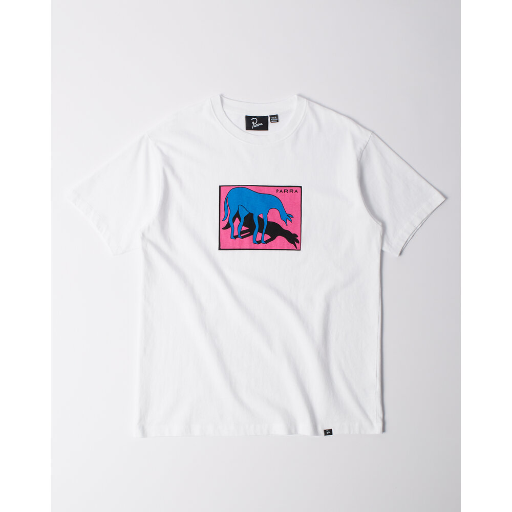 BY PARRA SAD HORSE T-SHIRT WHITE