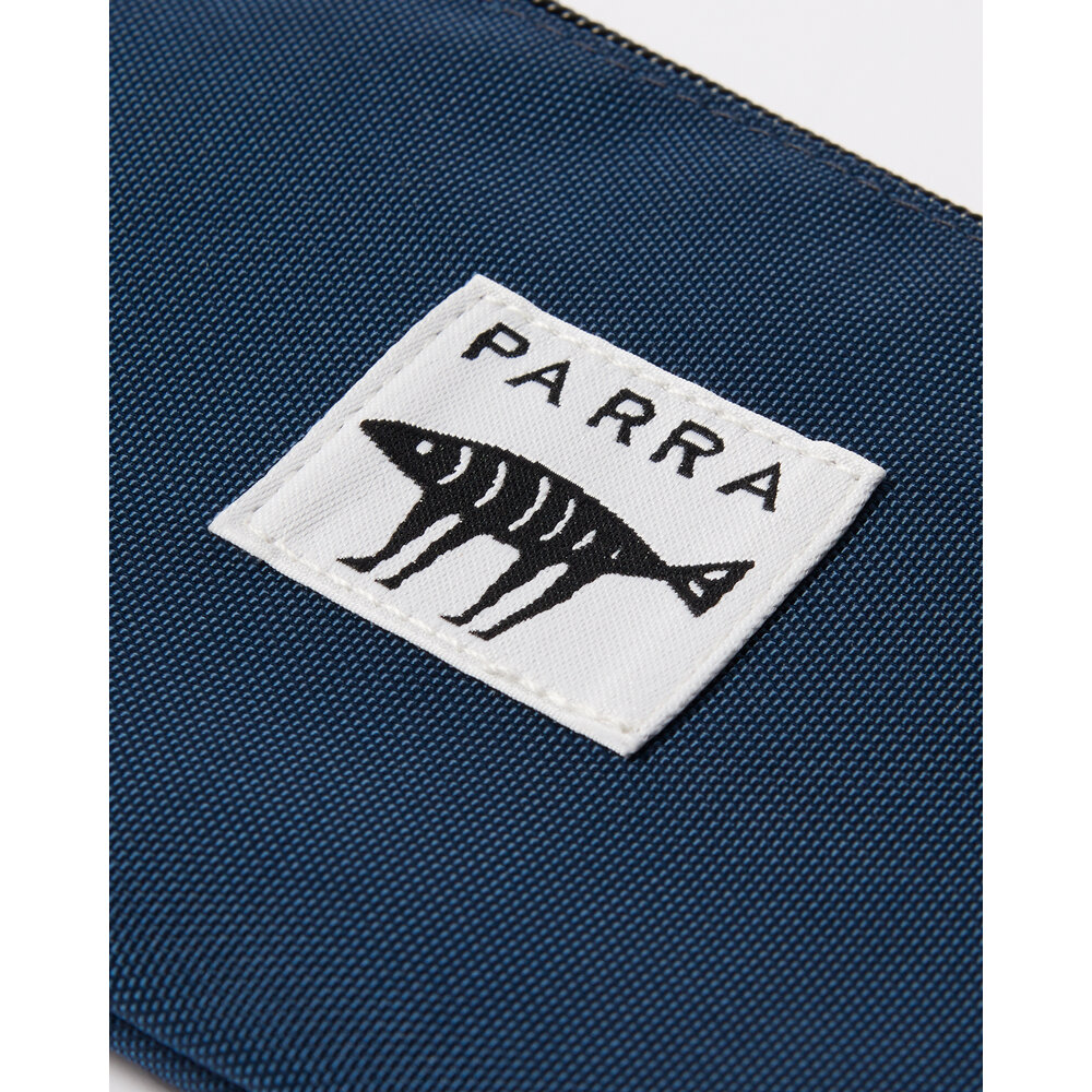 BY PARRA MONEY DARWIN POUCH WALLET BLUE