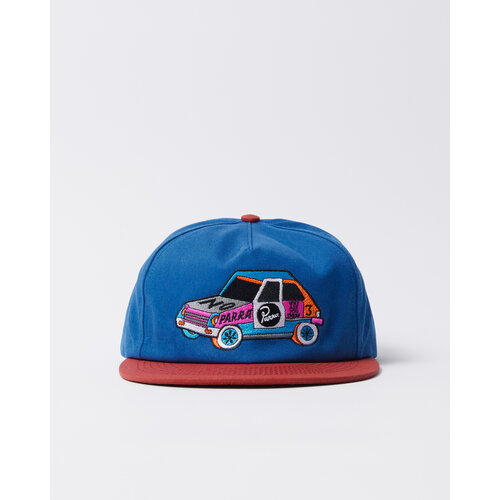 BY PARRA NO CAR 6 PANEL HAT BLUE