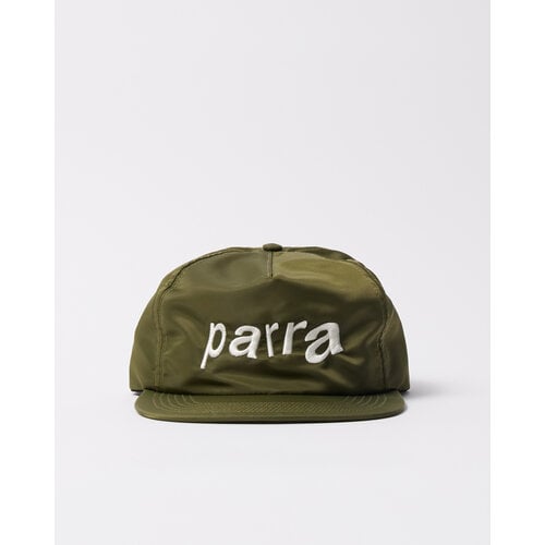 BY PARRA DISTORTED 90S MEMORY 6 PANEL HAT GREEN