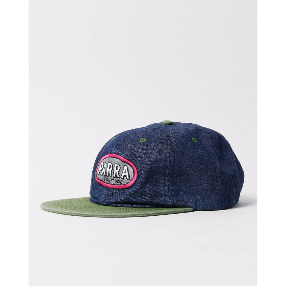 BY PARRA LONELY KEY 6 PANEL HAT BLUE