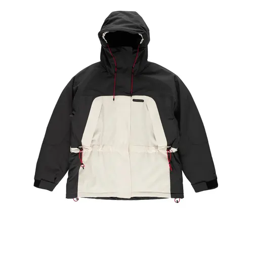POP TRADING COMPANY WINTER JACKET ‘OFF WHITE/CHARCOAL
