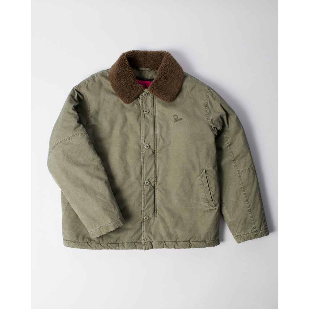 BY PARRA DARWIN TAKES FLIGHT JACKET GREEN