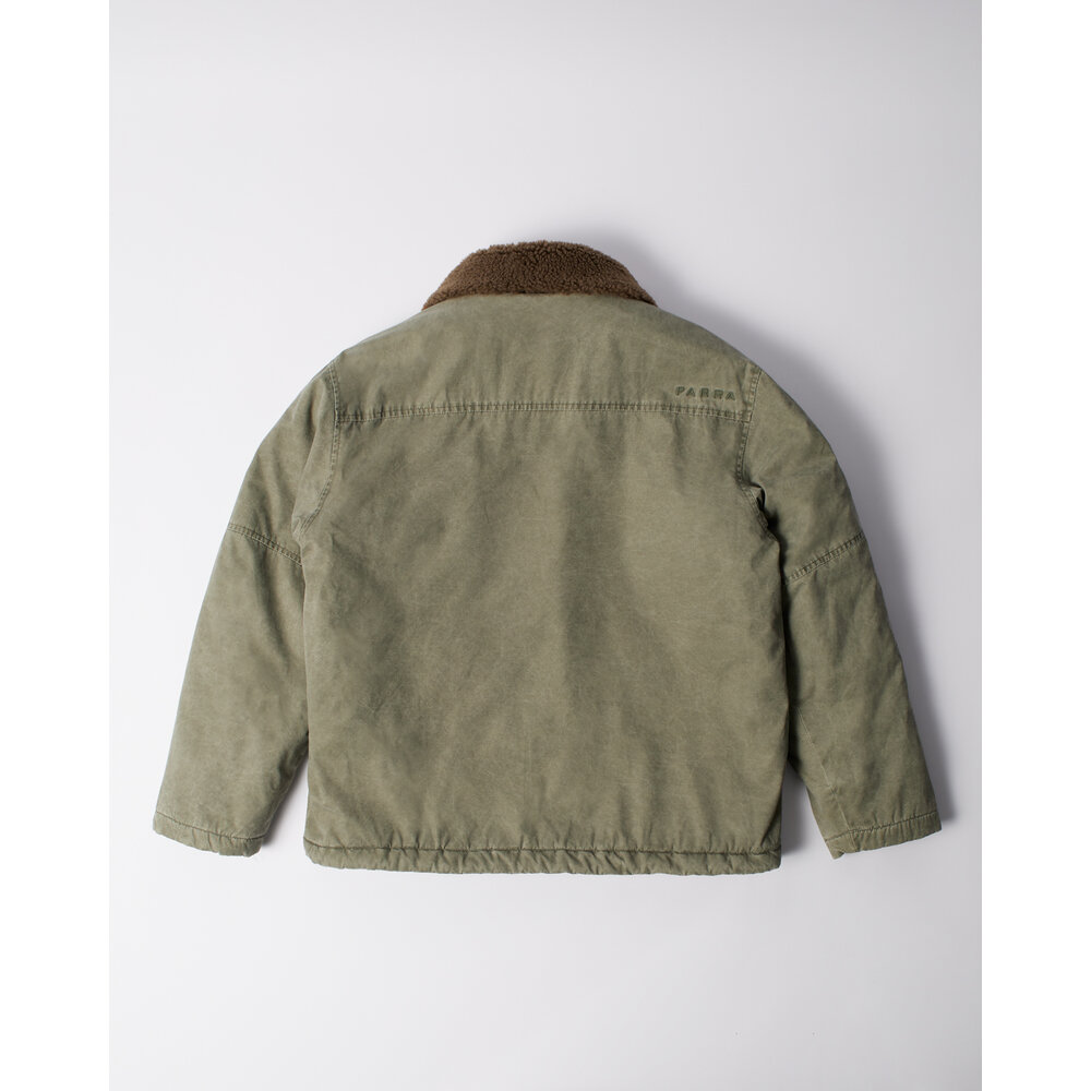 BY PARRA DARWIN TAKES FLIGHT JACKET GREEN